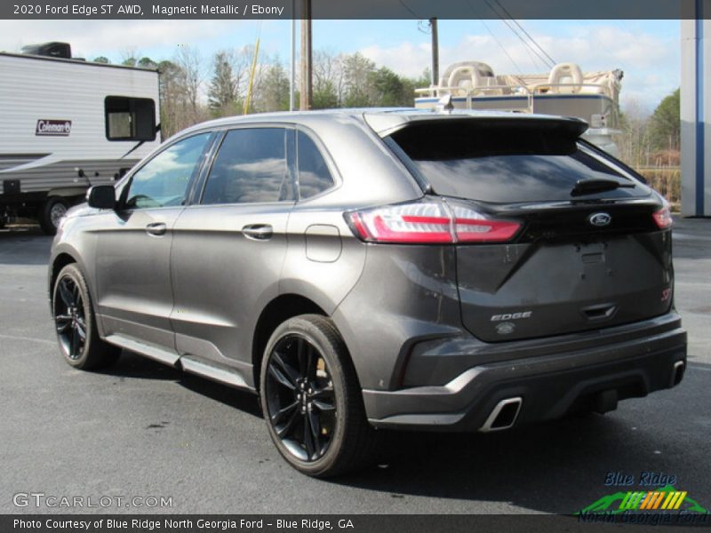 Magnetic Metallic / Ebony 2020 Ford Edge ST AWD