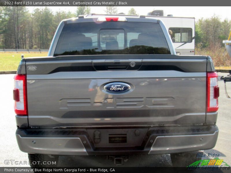 Carbonized Gray Metallic / Black 2022 Ford F150 Lariat SuperCrew 4x4