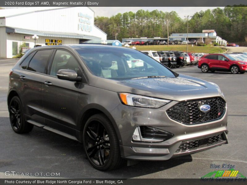 Magnetic Metallic / Ebony 2020 Ford Edge ST AWD