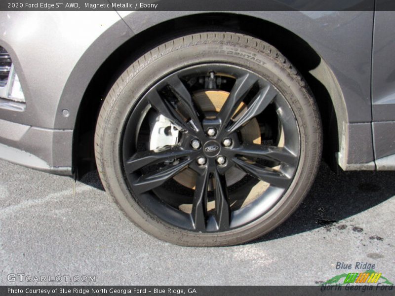 Magnetic Metallic / Ebony 2020 Ford Edge ST AWD