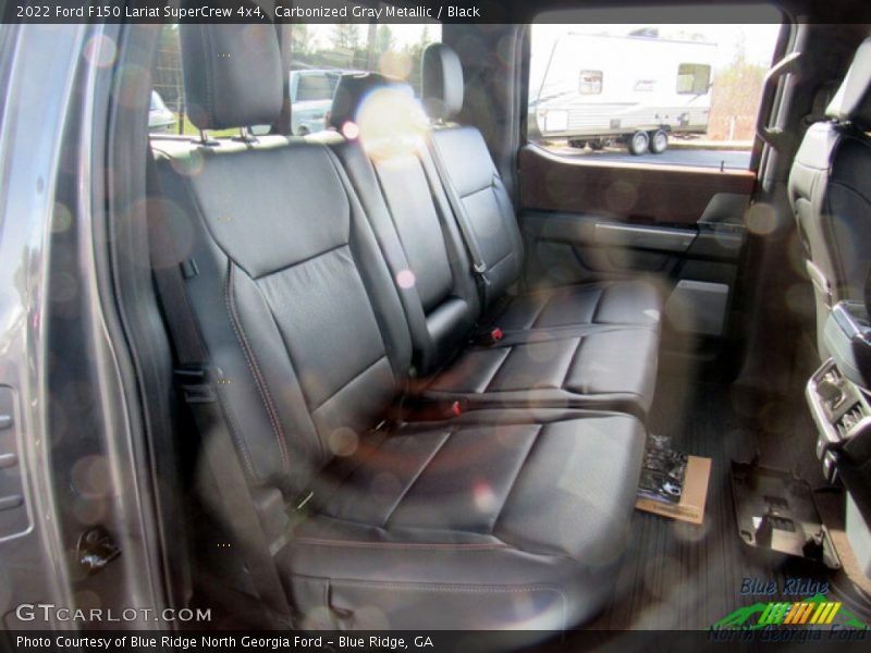 Carbonized Gray Metallic / Black 2022 Ford F150 Lariat SuperCrew 4x4