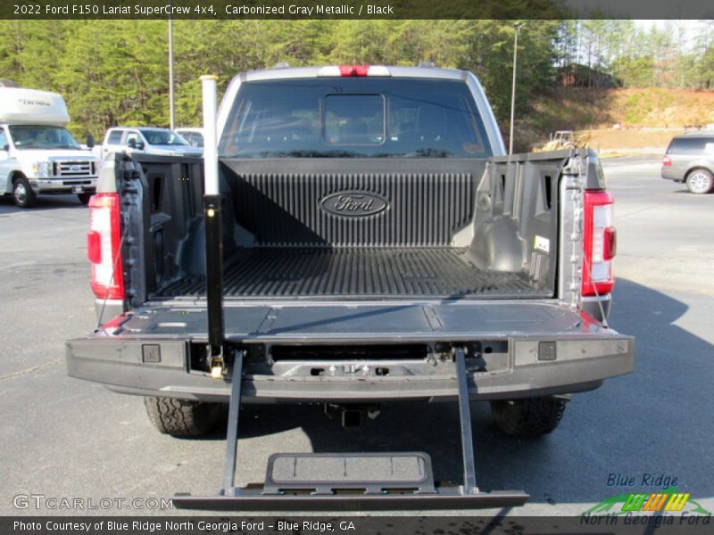 Carbonized Gray Metallic / Black 2022 Ford F150 Lariat SuperCrew 4x4