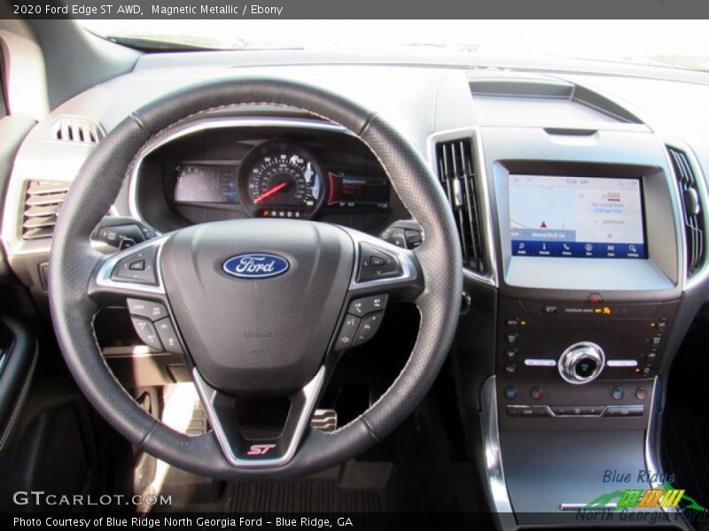 Magnetic Metallic / Ebony 2020 Ford Edge ST AWD