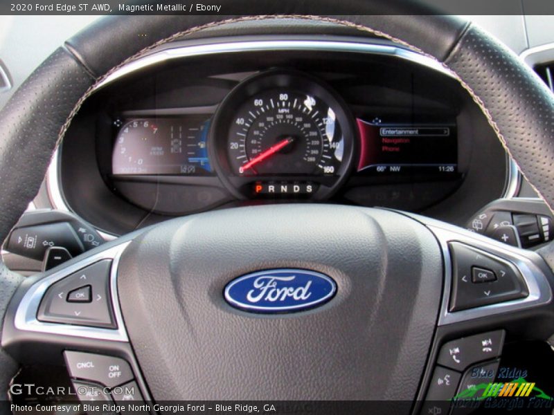 Magnetic Metallic / Ebony 2020 Ford Edge ST AWD