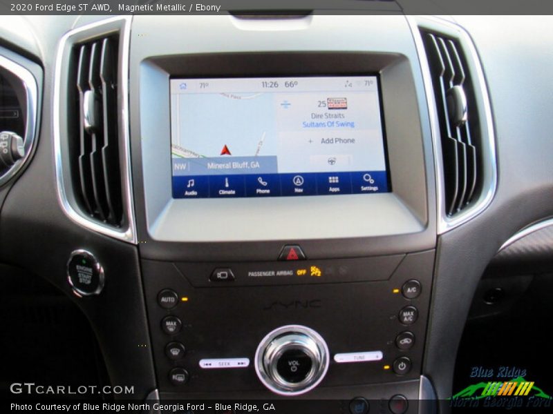 Magnetic Metallic / Ebony 2020 Ford Edge ST AWD