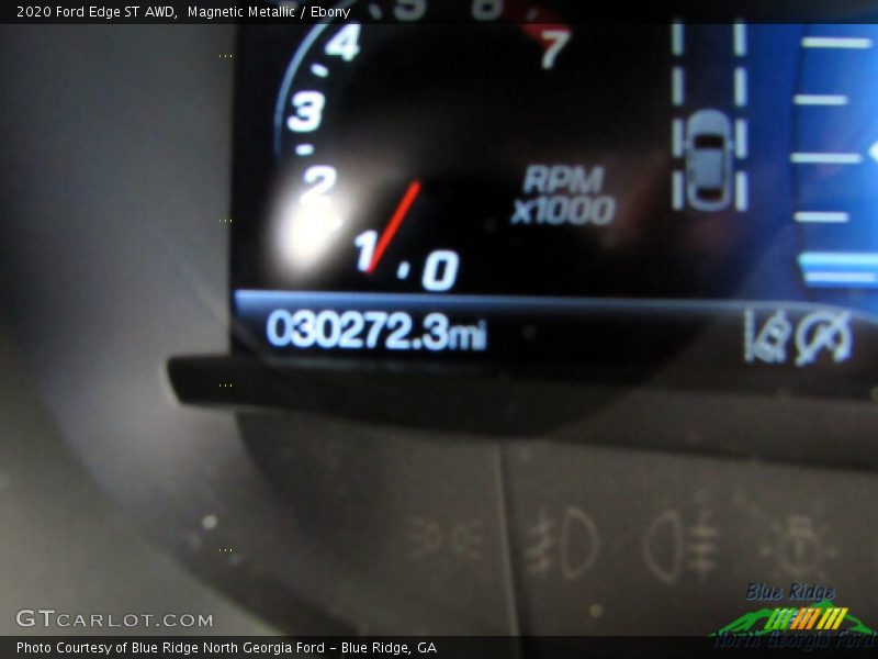 Magnetic Metallic / Ebony 2020 Ford Edge ST AWD