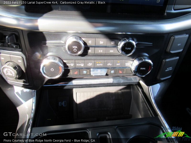 Carbonized Gray Metallic / Black 2022 Ford F150 Lariat SuperCrew 4x4