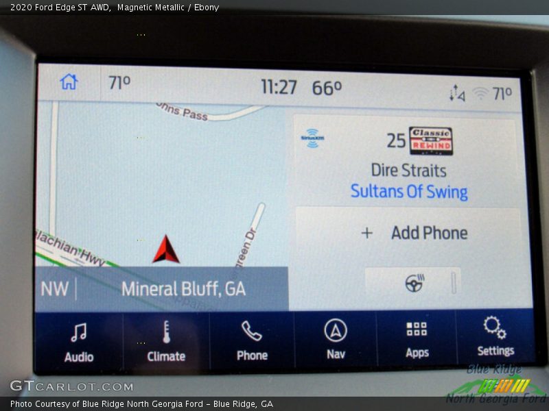 Magnetic Metallic / Ebony 2020 Ford Edge ST AWD
