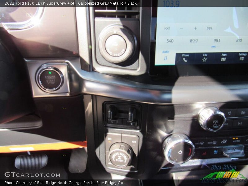 Carbonized Gray Metallic / Black 2022 Ford F150 Lariat SuperCrew 4x4