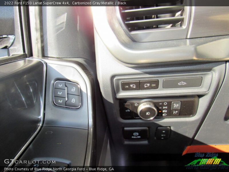 Carbonized Gray Metallic / Black 2022 Ford F150 Lariat SuperCrew 4x4