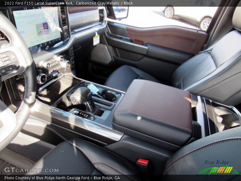 Carbonized Gray Metallic / Black 2022 Ford F150 Lariat SuperCrew 4x4