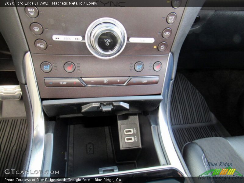Magnetic Metallic / Ebony 2020 Ford Edge ST AWD