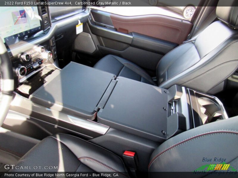 Carbonized Gray Metallic / Black 2022 Ford F150 Lariat SuperCrew 4x4