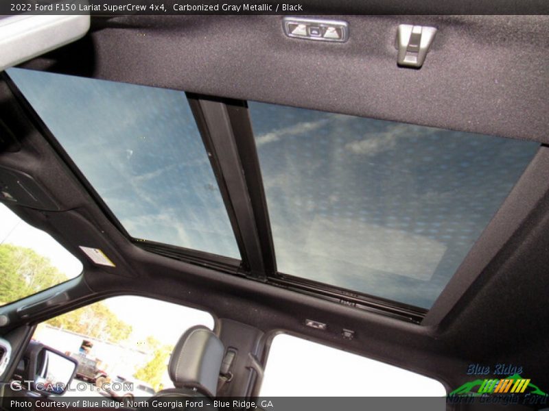 Carbonized Gray Metallic / Black 2022 Ford F150 Lariat SuperCrew 4x4