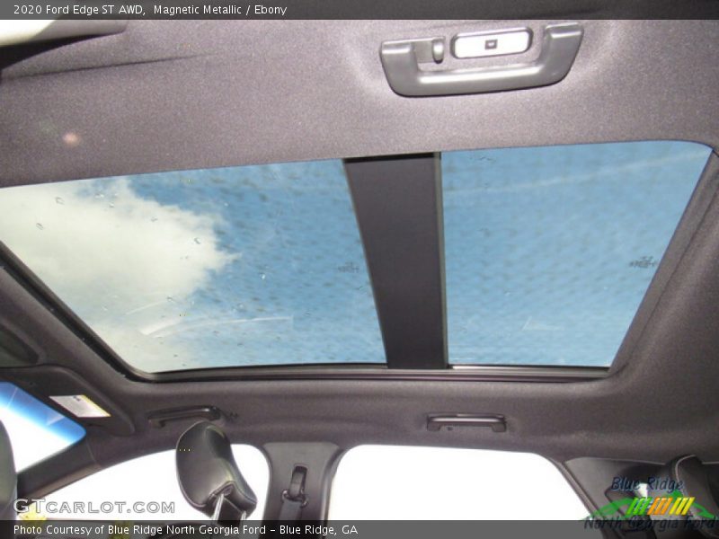 Magnetic Metallic / Ebony 2020 Ford Edge ST AWD
