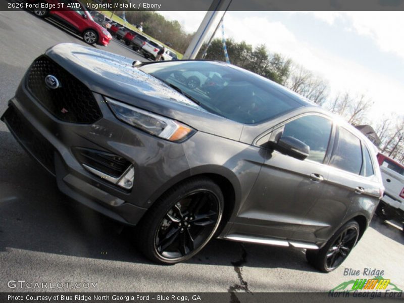 Magnetic Metallic / Ebony 2020 Ford Edge ST AWD