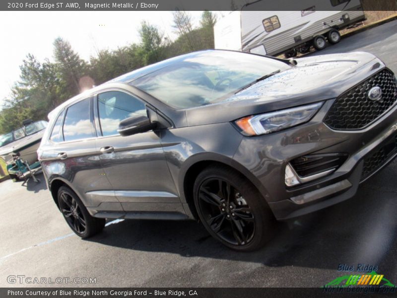 Magnetic Metallic / Ebony 2020 Ford Edge ST AWD