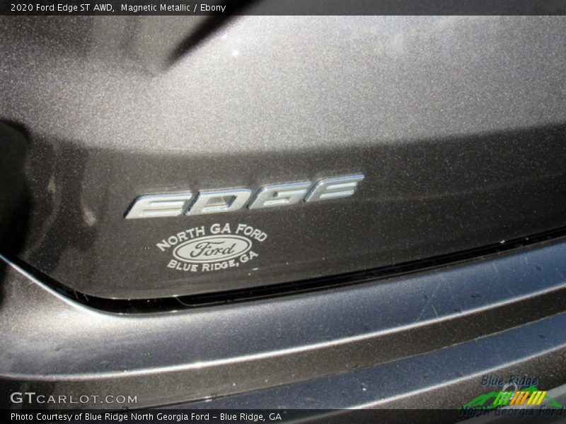 Magnetic Metallic / Ebony 2020 Ford Edge ST AWD