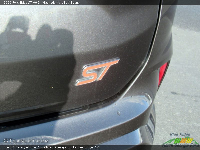Magnetic Metallic / Ebony 2020 Ford Edge ST AWD