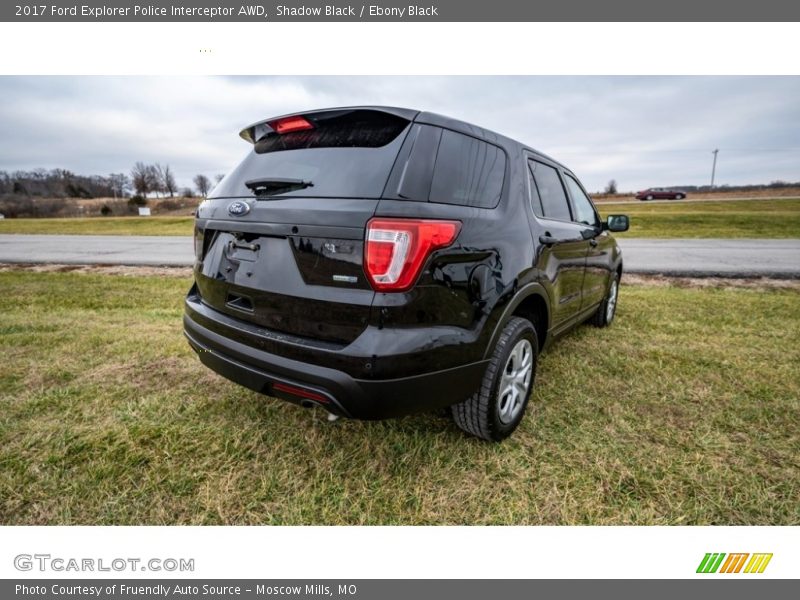 Shadow Black / Ebony Black 2017 Ford Explorer Police Interceptor AWD