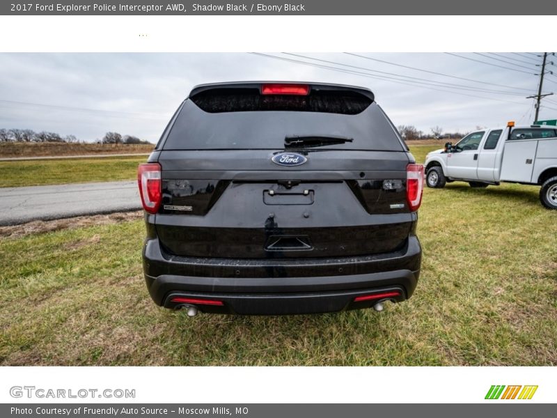 Shadow Black / Ebony Black 2017 Ford Explorer Police Interceptor AWD