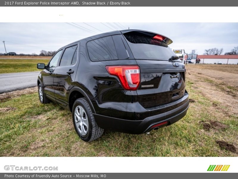 Shadow Black / Ebony Black 2017 Ford Explorer Police Interceptor AWD