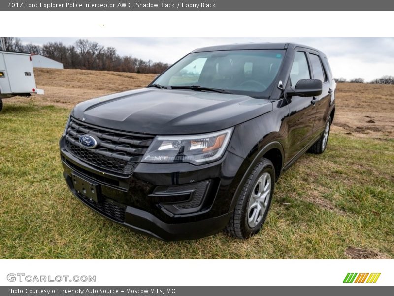 Shadow Black / Ebony Black 2017 Ford Explorer Police Interceptor AWD