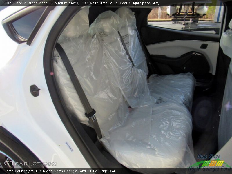 Star White Metallic Tri-Coat / Light Space Gray 2022 Ford Mustang Mach-E Premium eAWD