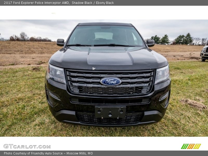 Shadow Black / Ebony Black 2017 Ford Explorer Police Interceptor AWD