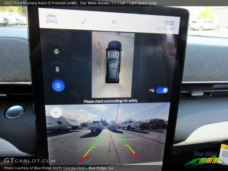 Star White Metallic Tri-Coat / Light Space Gray 2022 Ford Mustang Mach-E Premium eAWD
