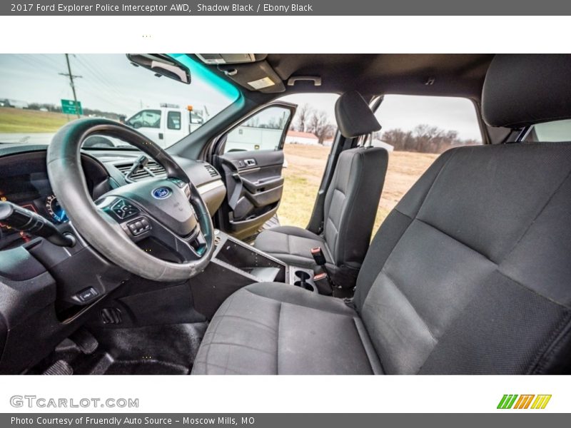 Shadow Black / Ebony Black 2017 Ford Explorer Police Interceptor AWD