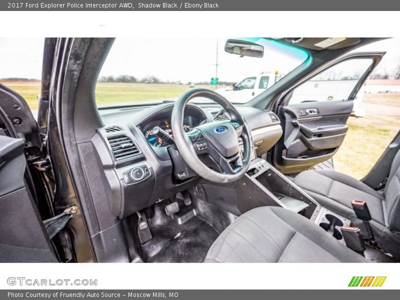 Shadow Black / Ebony Black 2017 Ford Explorer Police Interceptor AWD