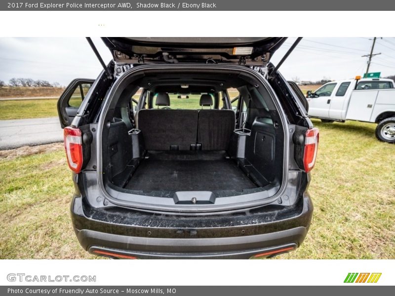  2017 Explorer Police Interceptor AWD Trunk