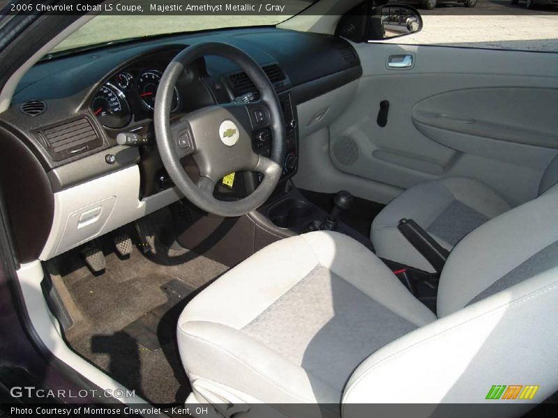 Majestic Amethyst Metallic / Gray 2006 Chevrolet Cobalt LS Coupe