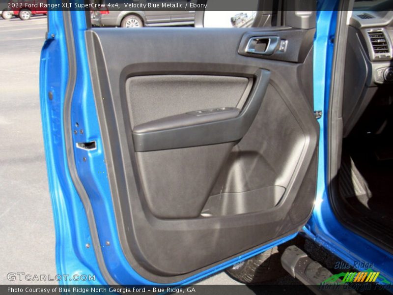 Velocity Blue Metallic / Ebony 2022 Ford Ranger XLT SuperCrew 4x4