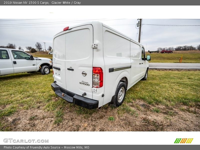 Glacier White / Gray 2019 Nissan NV 1500 S Cargo