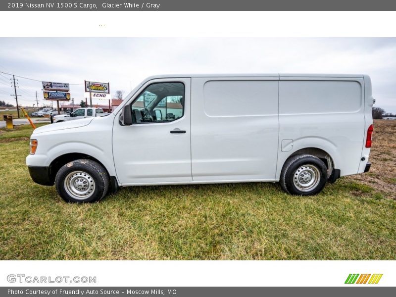 Glacier White / Gray 2019 Nissan NV 1500 S Cargo