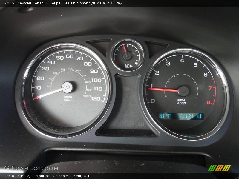 Majestic Amethyst Metallic / Gray 2006 Chevrolet Cobalt LS Coupe