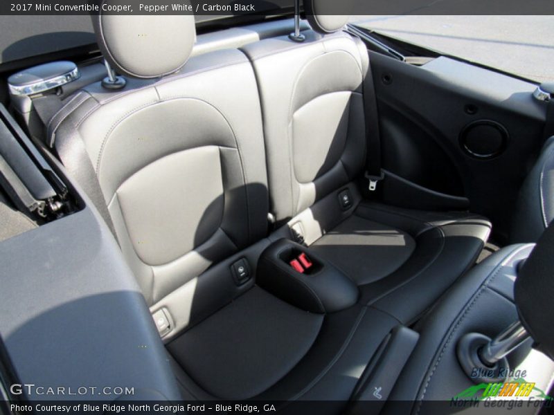 Pepper White / Carbon Black 2017 Mini Convertible Cooper