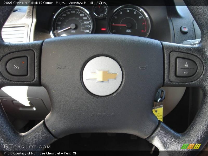 Majestic Amethyst Metallic / Gray 2006 Chevrolet Cobalt LS Coupe