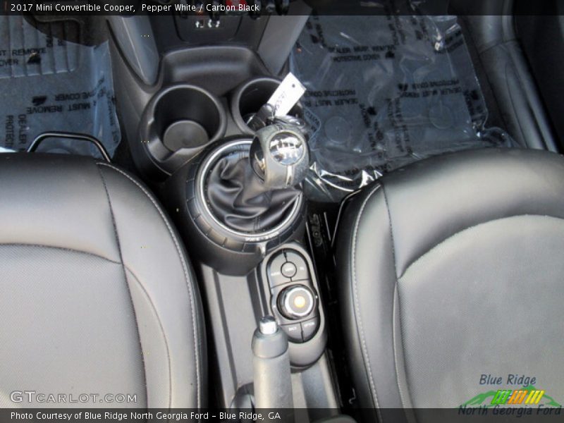 Pepper White / Carbon Black 2017 Mini Convertible Cooper