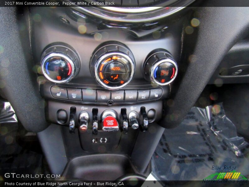Pepper White / Carbon Black 2017 Mini Convertible Cooper