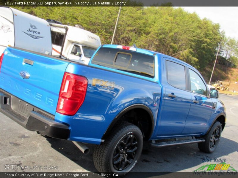 Velocity Blue Metallic / Ebony 2022 Ford Ranger XLT SuperCrew 4x4