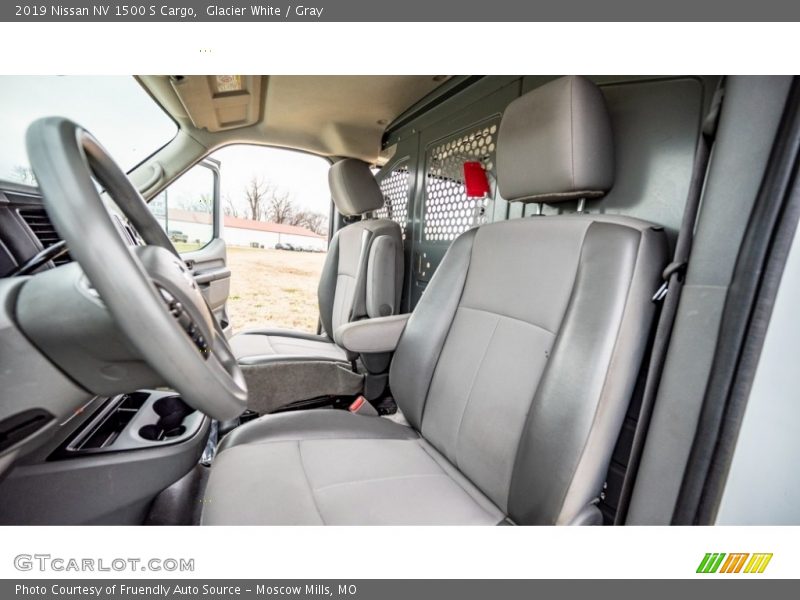 Glacier White / Gray 2019 Nissan NV 1500 S Cargo