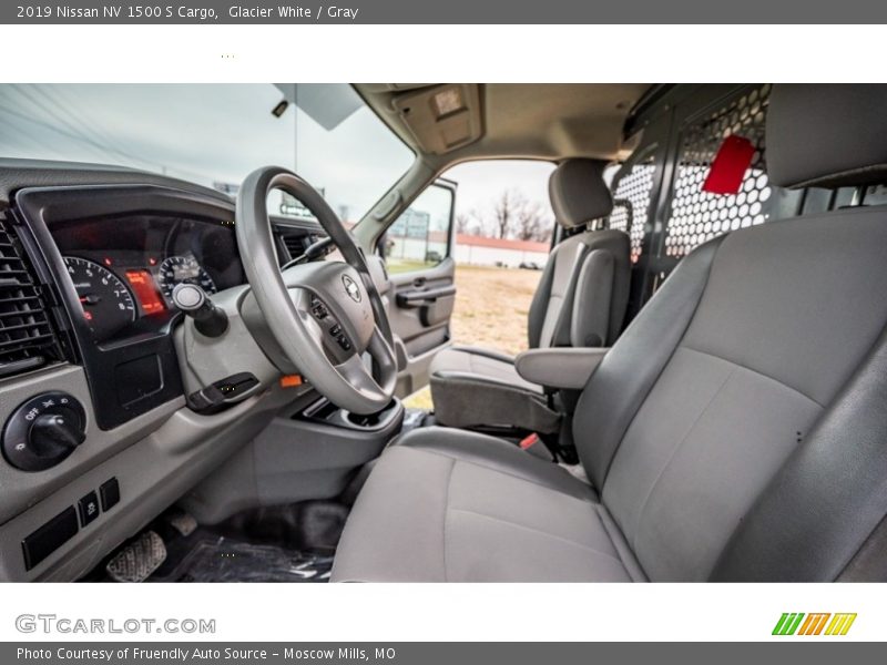 Glacier White / Gray 2019 Nissan NV 1500 S Cargo