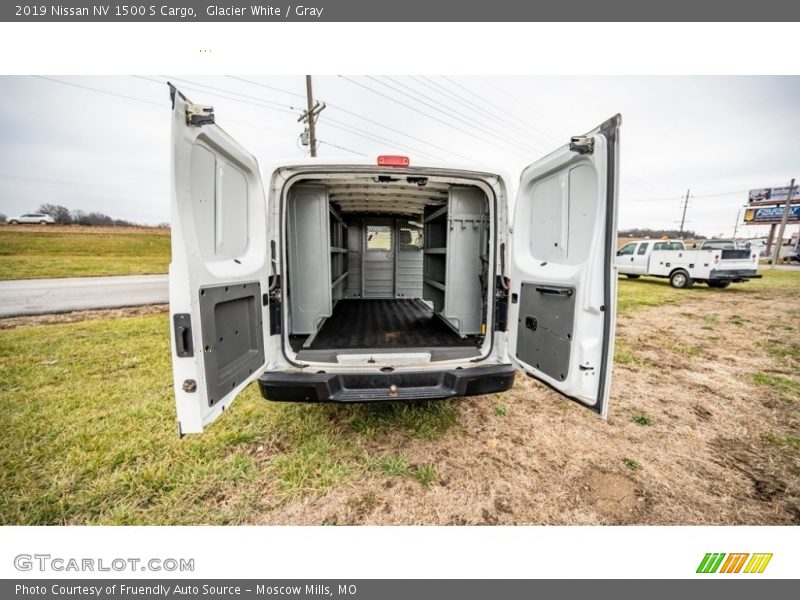 Glacier White / Gray 2019 Nissan NV 1500 S Cargo