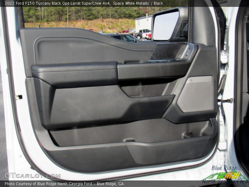 Space White Metallic / Black 2022 Ford F150 Tuscany Black Ops Lariat SuperCrew 4x4