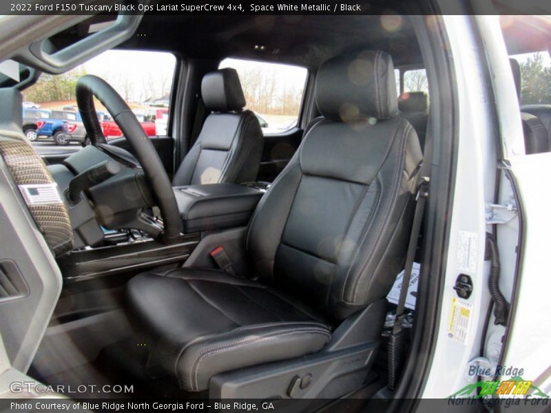 Space White Metallic / Black 2022 Ford F150 Tuscany Black Ops Lariat SuperCrew 4x4