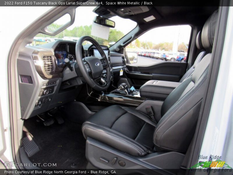 Space White Metallic / Black 2022 Ford F150 Tuscany Black Ops Lariat SuperCrew 4x4