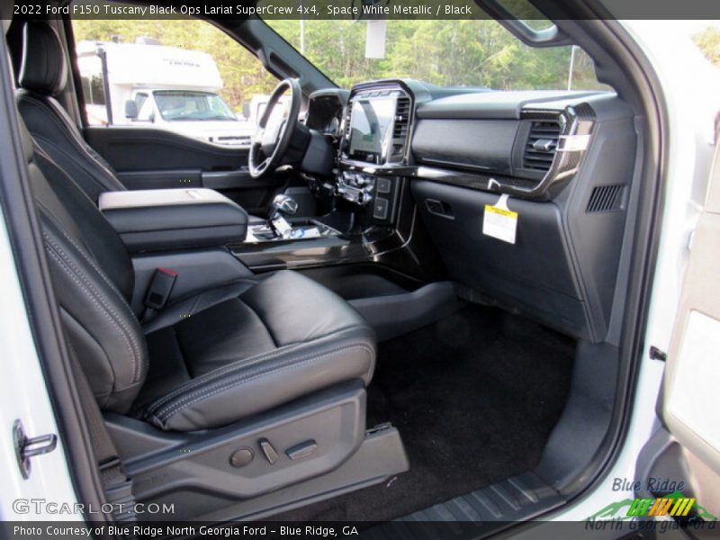 Space White Metallic / Black 2022 Ford F150 Tuscany Black Ops Lariat SuperCrew 4x4